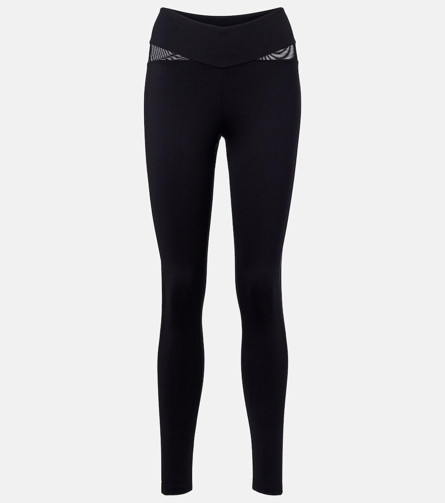 eres comaneci tulle-trimmed leggings
