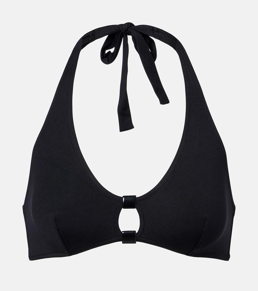 eres float halterneck bikini top
