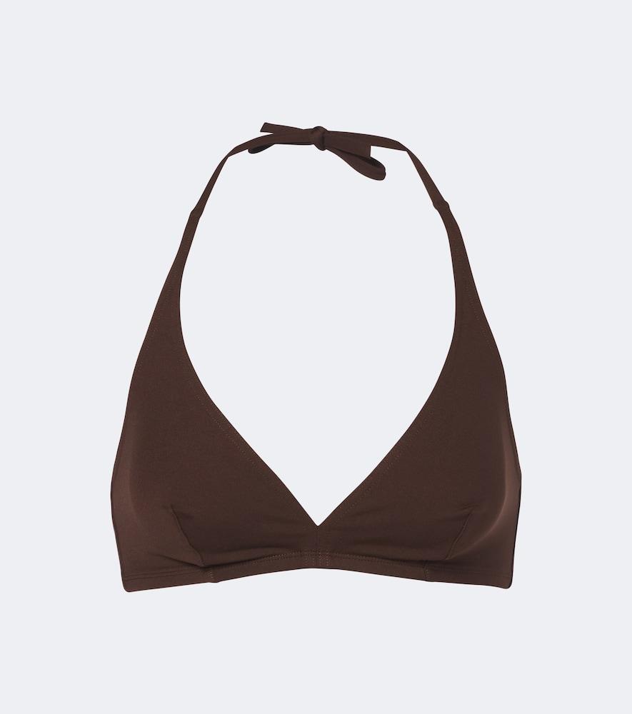 eres gang triangle bikini top