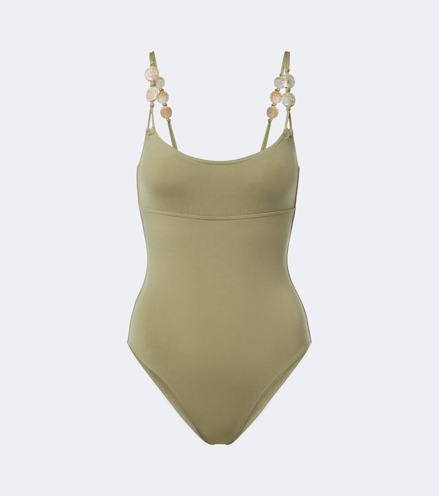 eres lynda embellished swimsuit