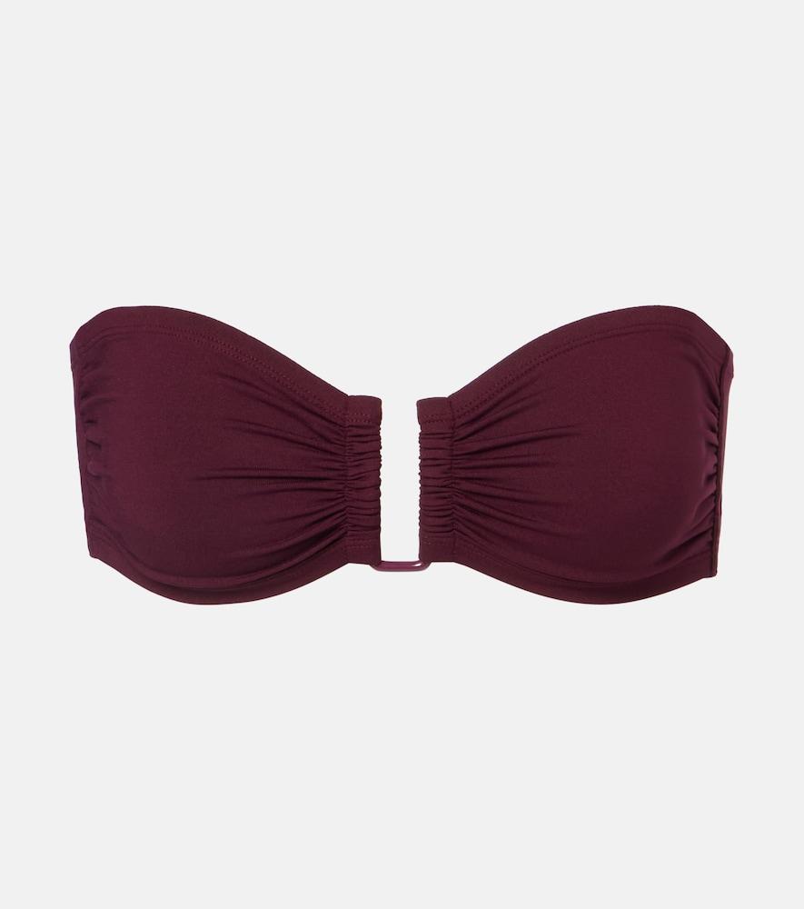 eres show bandeau bikini top