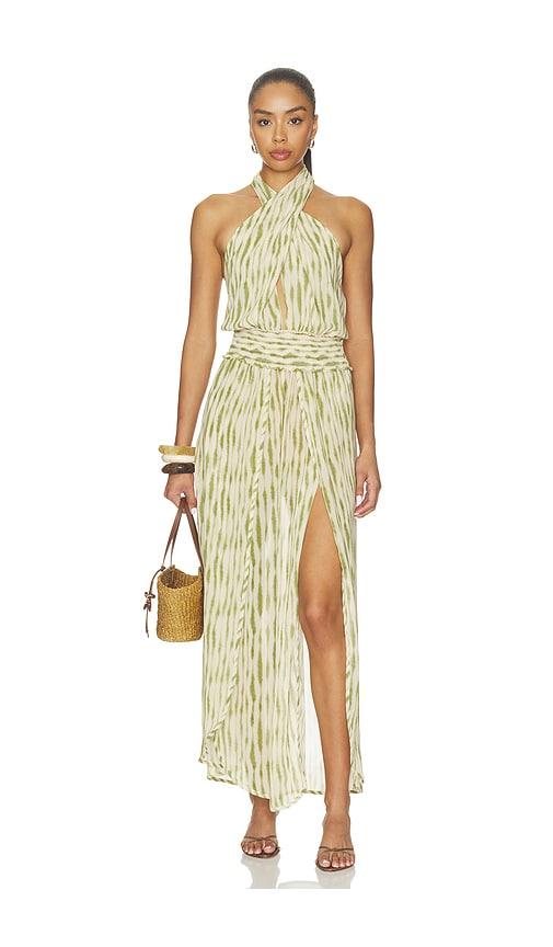 especia adair jumpsuit in green. - size m (also in xs, s, xl)