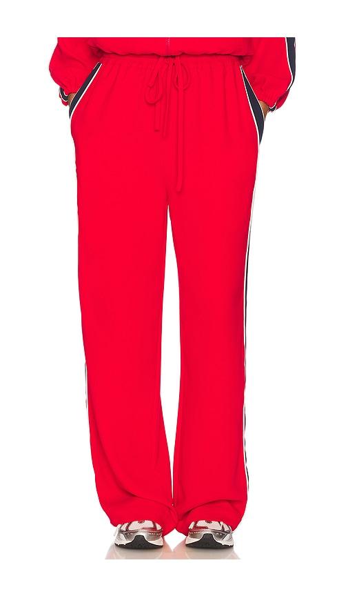 essentiel antwerp hazelnut pants in red. - size 32 (also in 34)