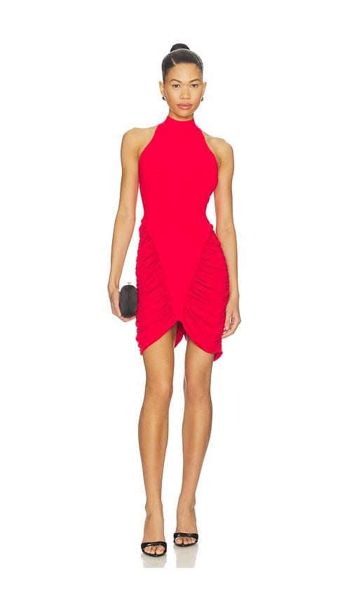 et ochs atticus dress in red. - size l (also in xs, s, m)