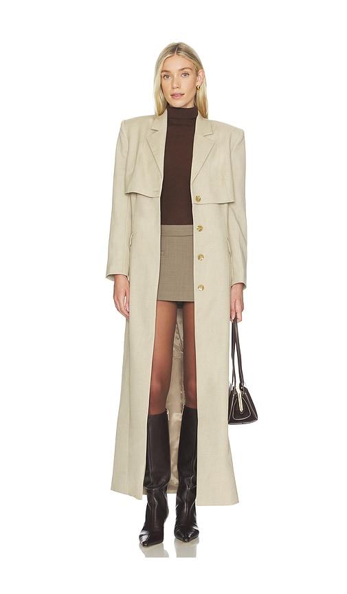 et ochs greer jacket in taupe. - size 2 (also in 4, 6)