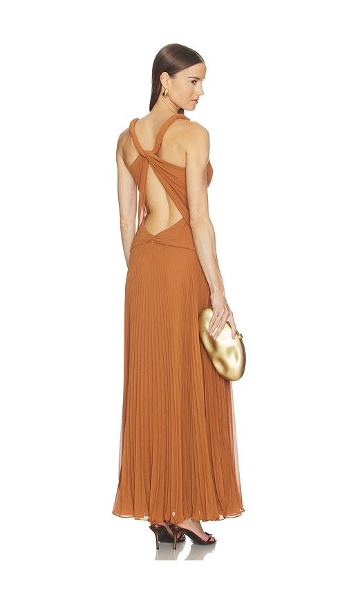 et ochs haddon gown in cognac. - size 0 (also in 2, 4)