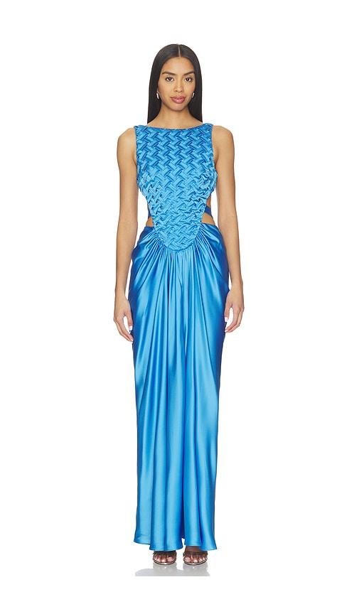 et ochs magdalen gown in blue. - size 10 (also in 2, 4)