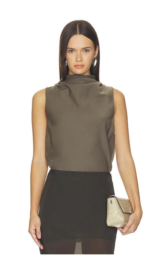 et ochs monroe bodysuit in brown. - size 0 (also in 2, 4, 6)