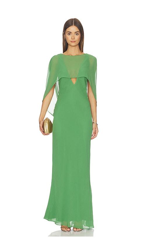 et ochs reese gown in green. - size 4 (also in 6)
