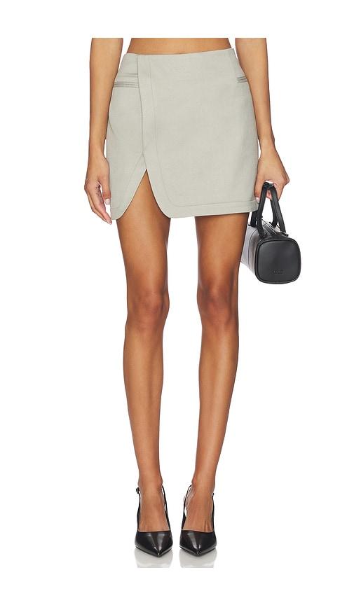 et ochs smith suiting skirt in grey. - size 0 (also in 2, 4, 6, 8, 10)