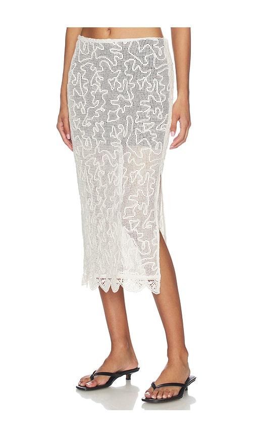 et ochs willis skirt in black & white. - size 0 (also in 2, 4, 6, 8, 10)