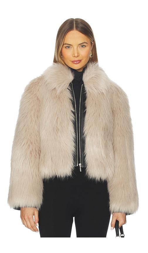 et ochs yaes combo jacket in beige. - size l (also in xs, m)