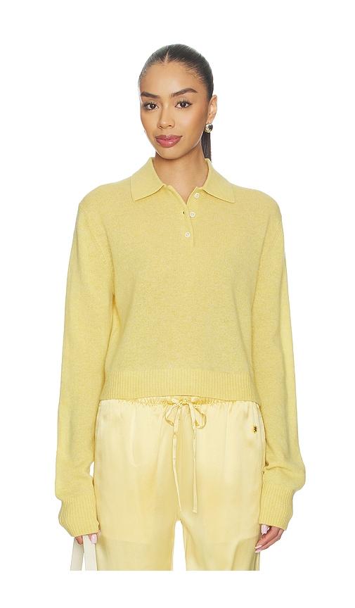 eterne barrett sweater in yellow. - size l/xl (also in m/l)