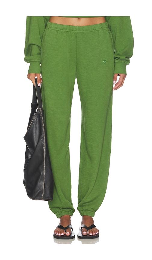 eterne boyfriend pocket sweatpant in green. - size m (also in xs, s, xl)