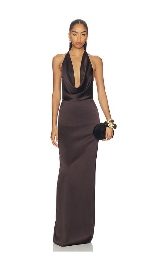 eterne carla dress in brown. - size m (also in xl)