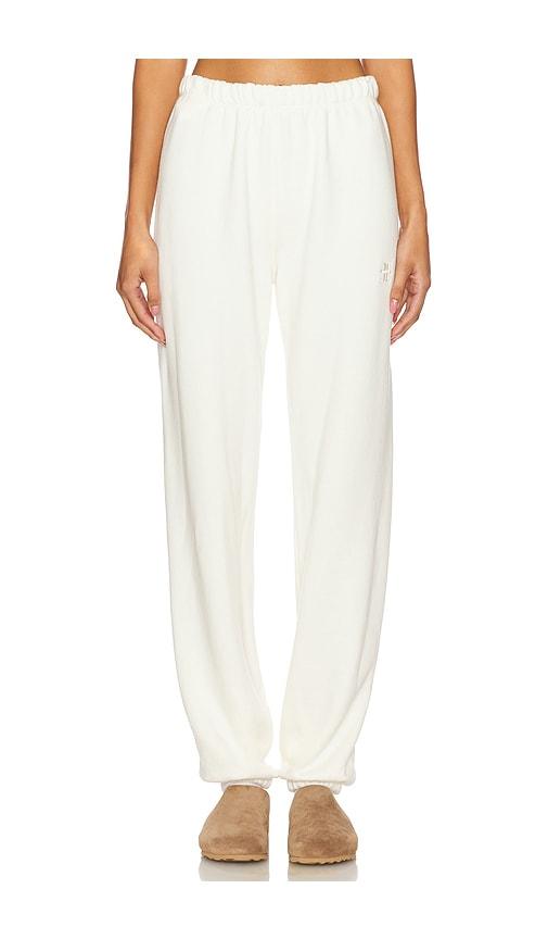 eterne classic sweatpant in cream. - size l (also in xs, xl)