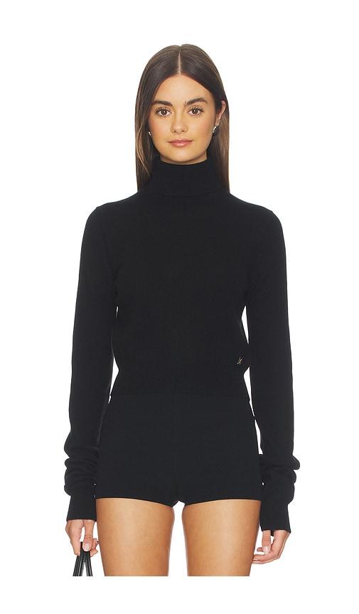 eterne etienne sweater in black. - size l/xl (also in m/l)