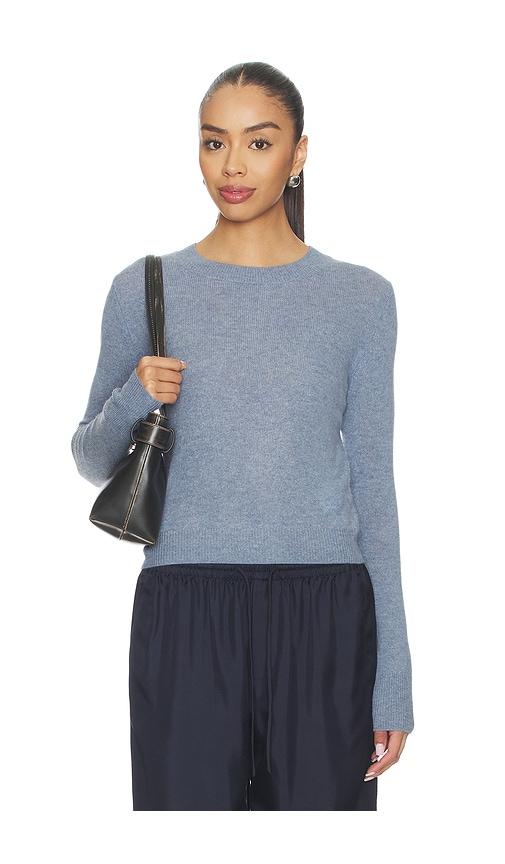 eterne francis sweater in slate. - size l/xl (also in xs/s)