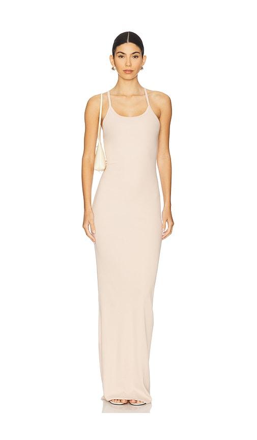 eterne tank maxi dress in blush. - size l (also in xl)