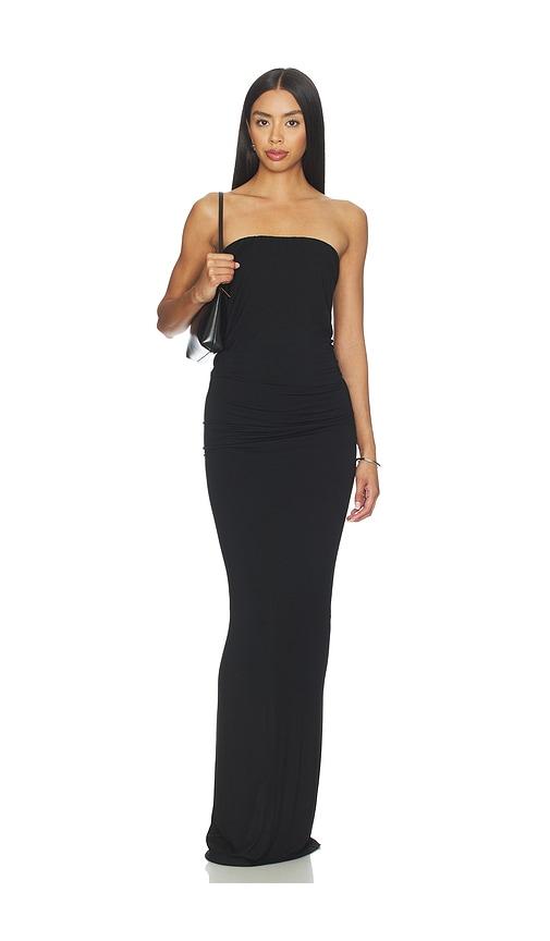 eterne twist maxi dress in black. - size m (also in s, xl, xs)