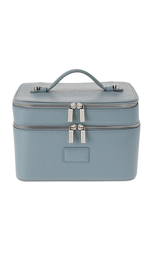 etoile collective duo vanity case in robin blue.