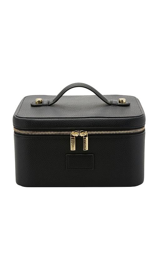 etoile collective vanity case in black.
