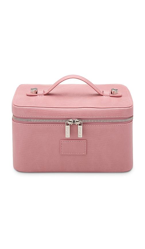 etoile collective vanity case in crush lizard print.