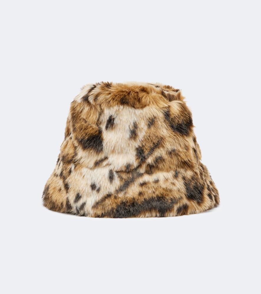 etro leopard-print bucket hat