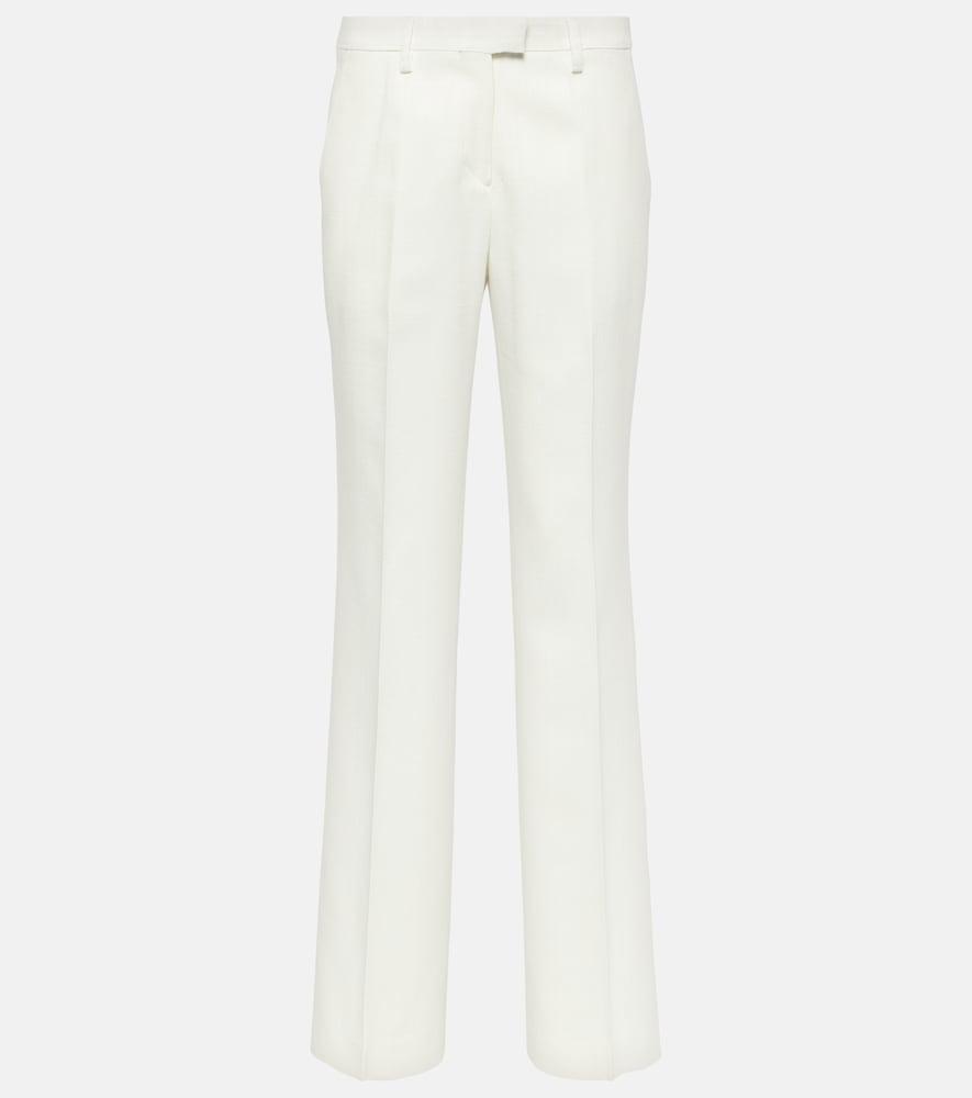 etro mid-rise flared pants