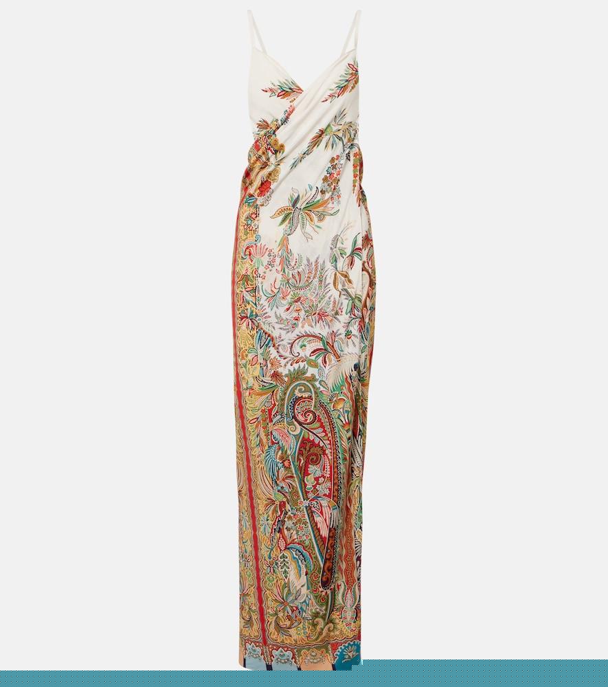 etro paisley maxi dress