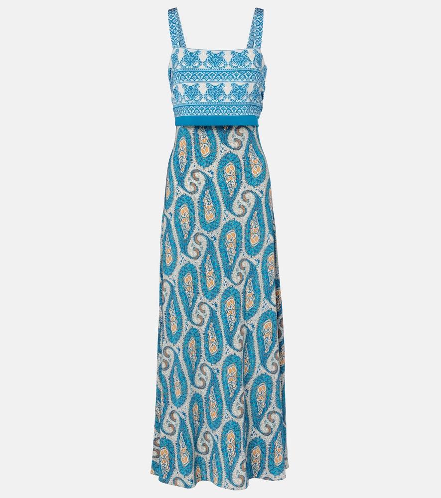 etro paisley maxi dress