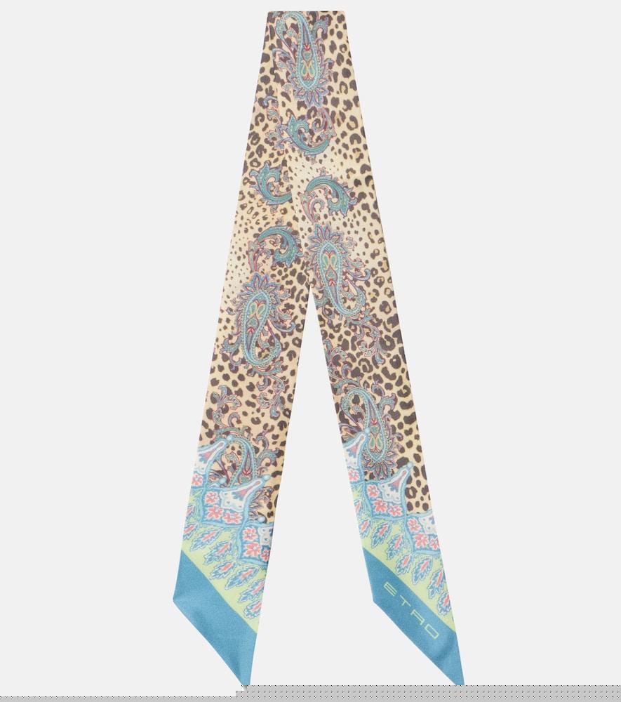 etro paisley silk scarf