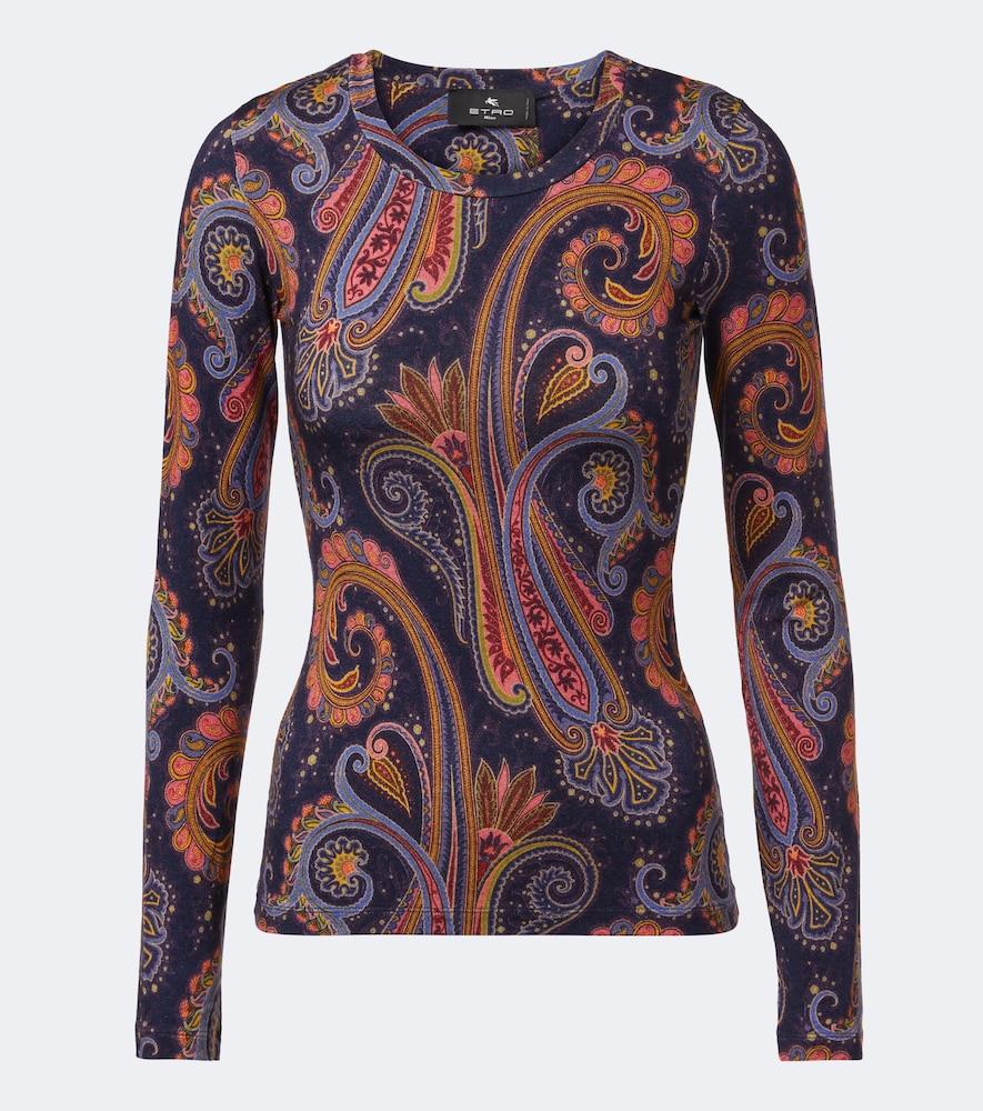 etro paisley t-shirt