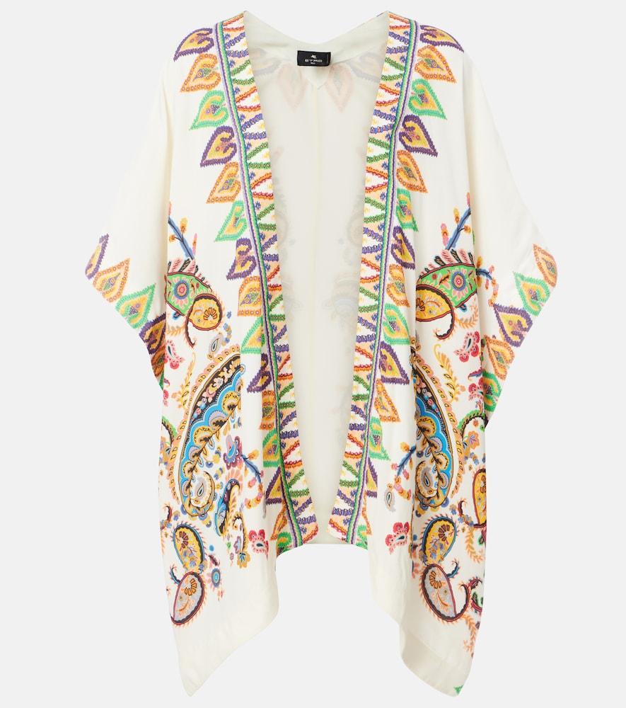 etro printed beach cover-up