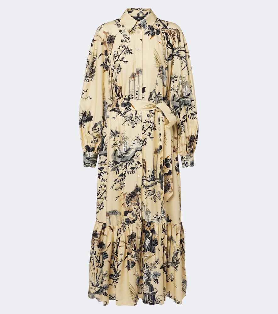 etro printed maxi dress
