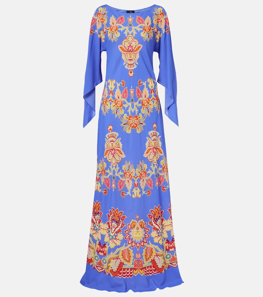 etro printed maxi dress