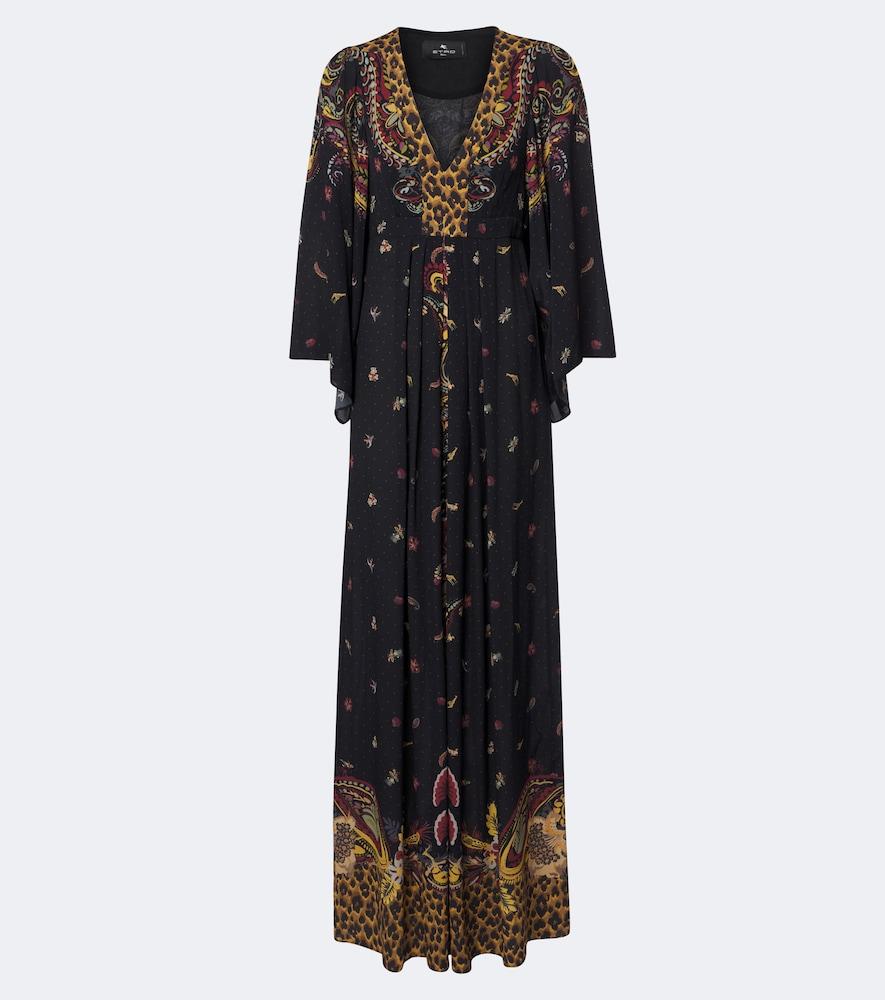 etro printed maxi dress