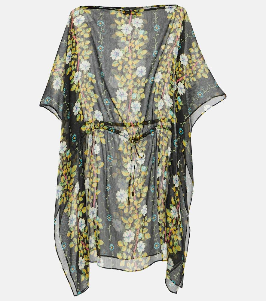 etro printed midi dress