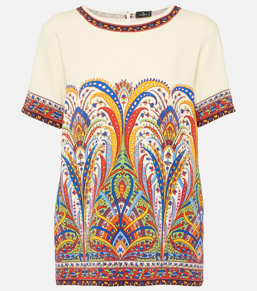 etro printed top