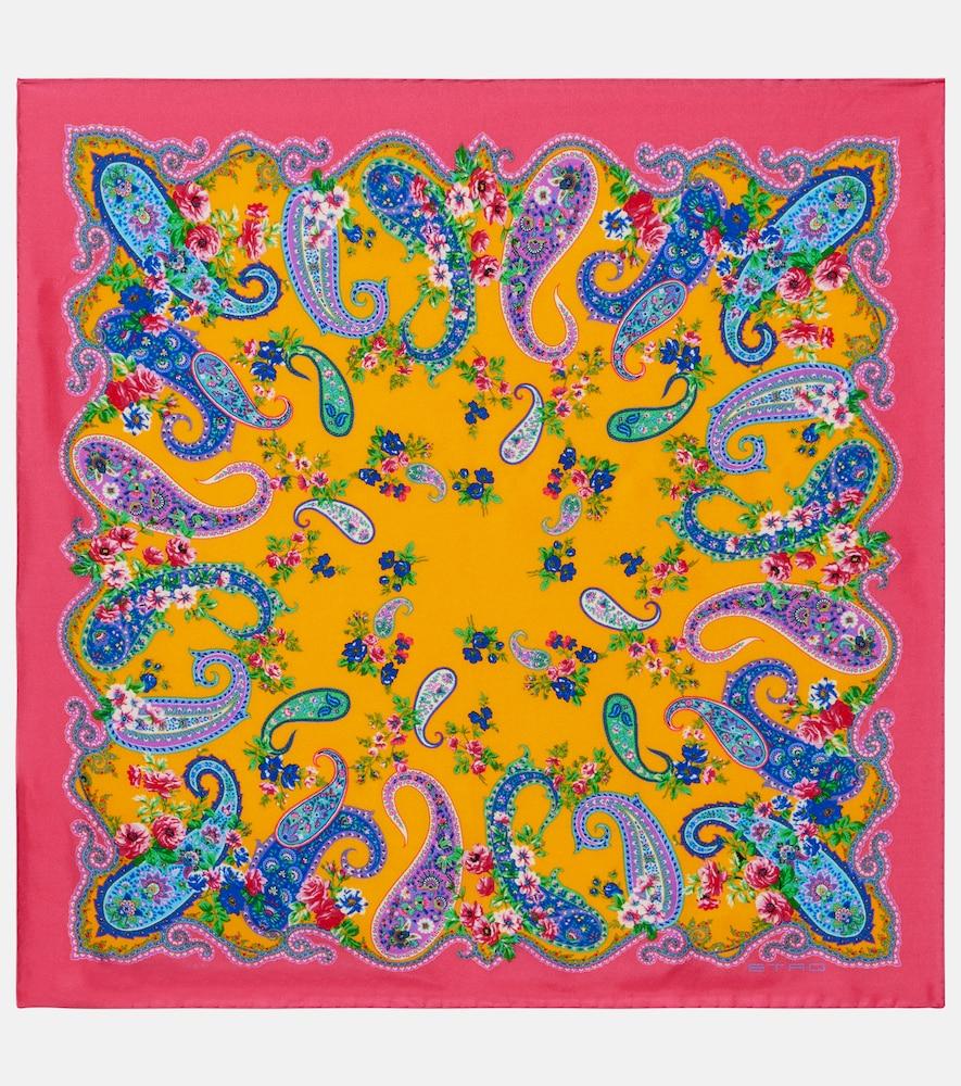 etro rigoletto paisley silk scarf