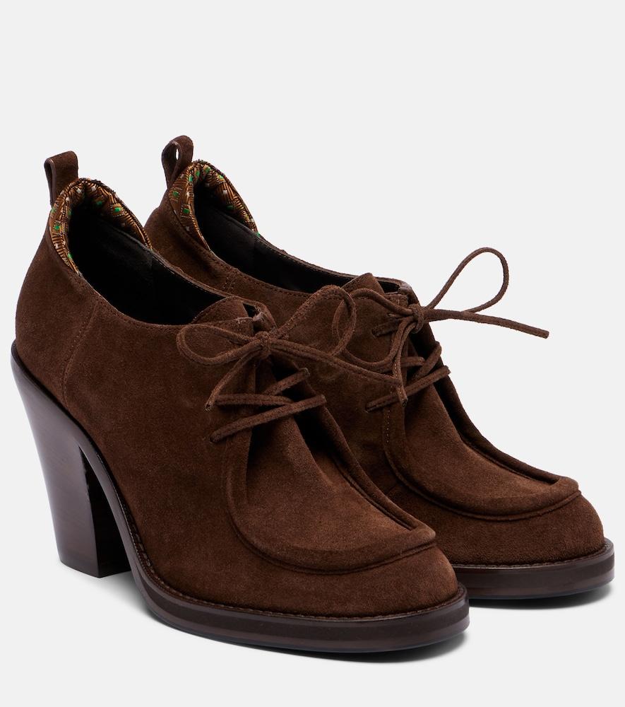 etro suede desert boots