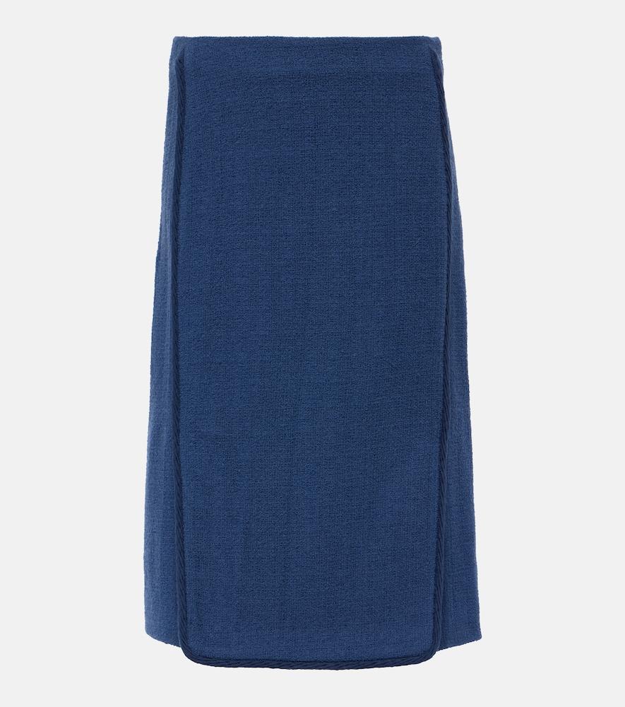 etro wool-blend pencil skirt