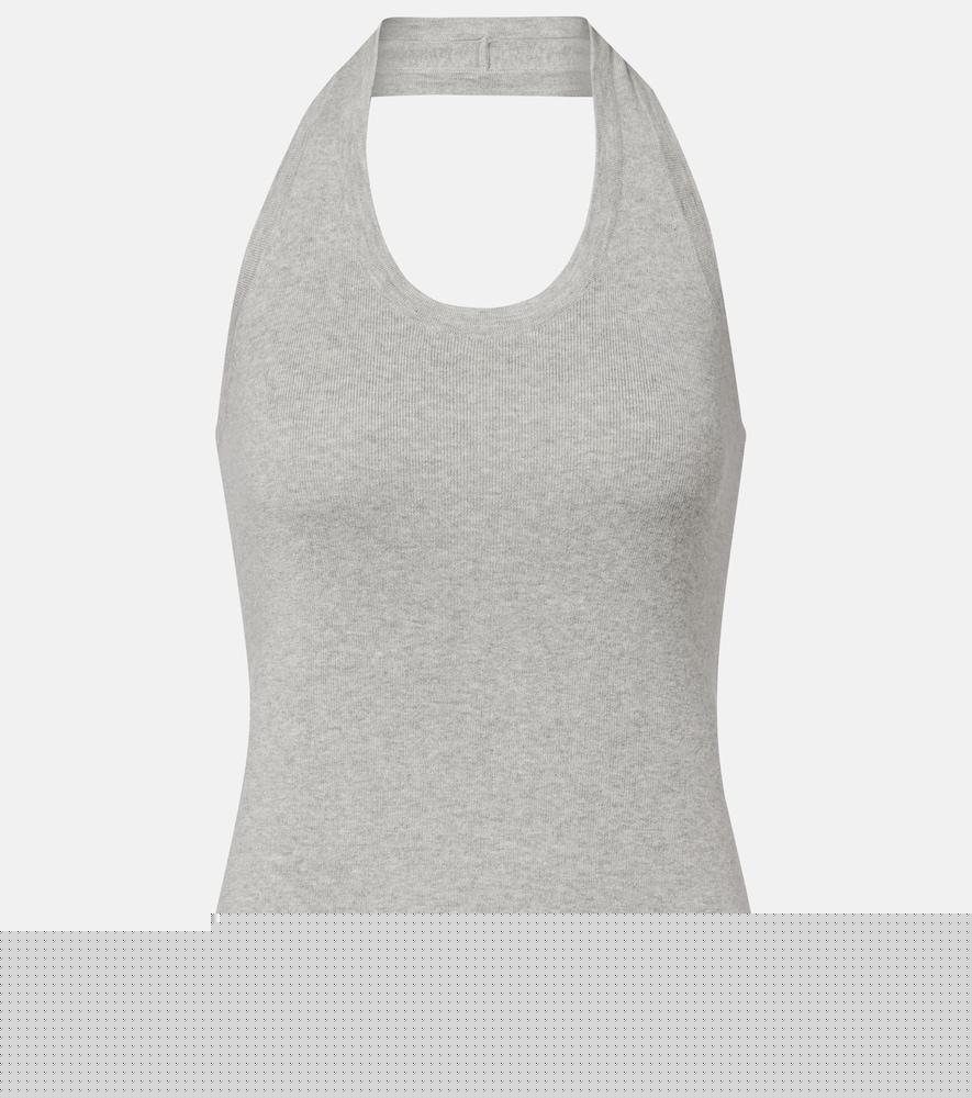 extreme cashmere jerry cotton and cashmere jersey top