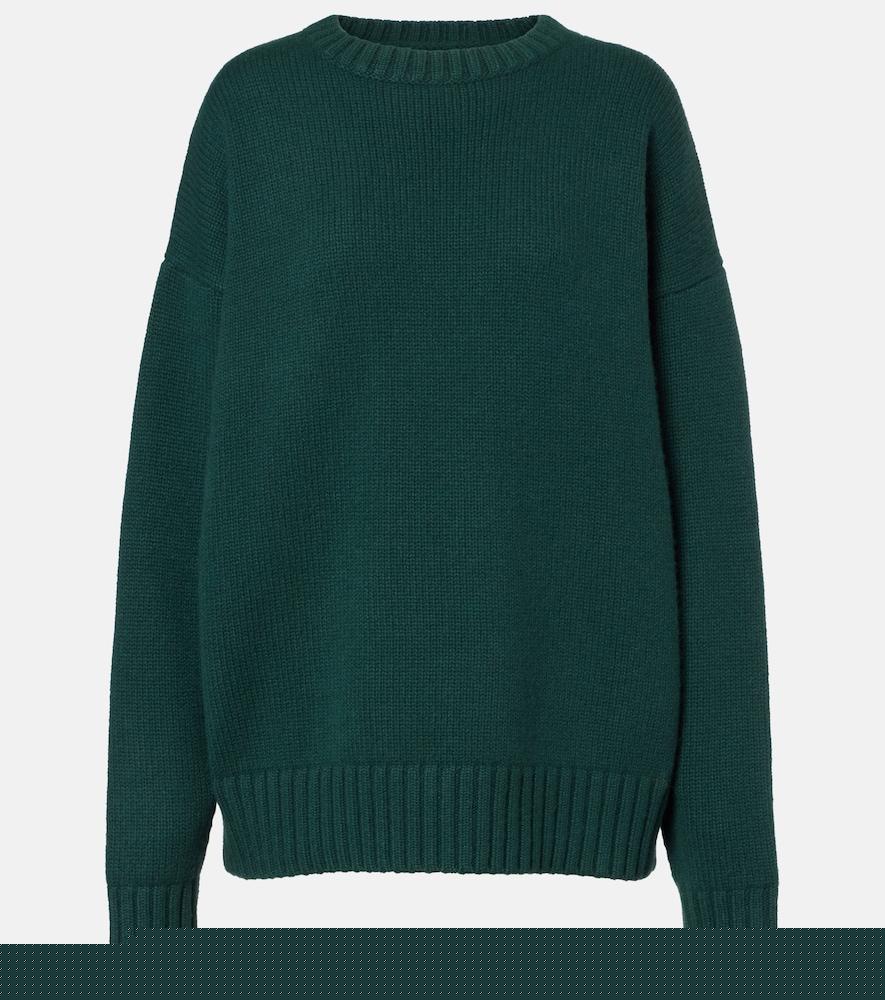 extreme cashmere lovely ribbed-knit cashmere sweater