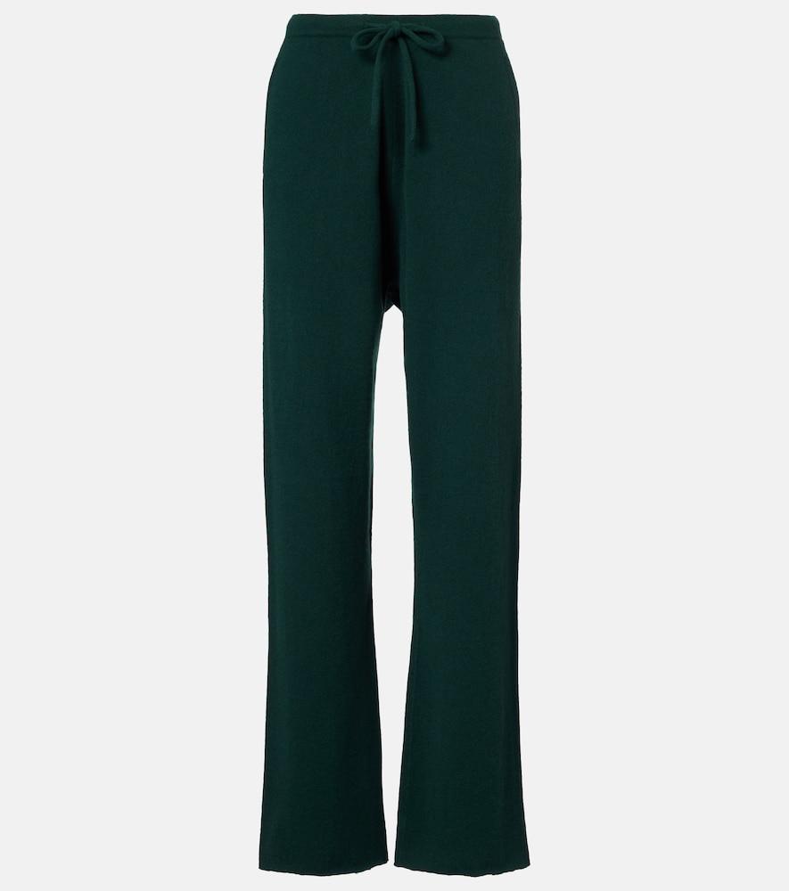 extreme cashmere n°142 run cashmere-blend sweatpants