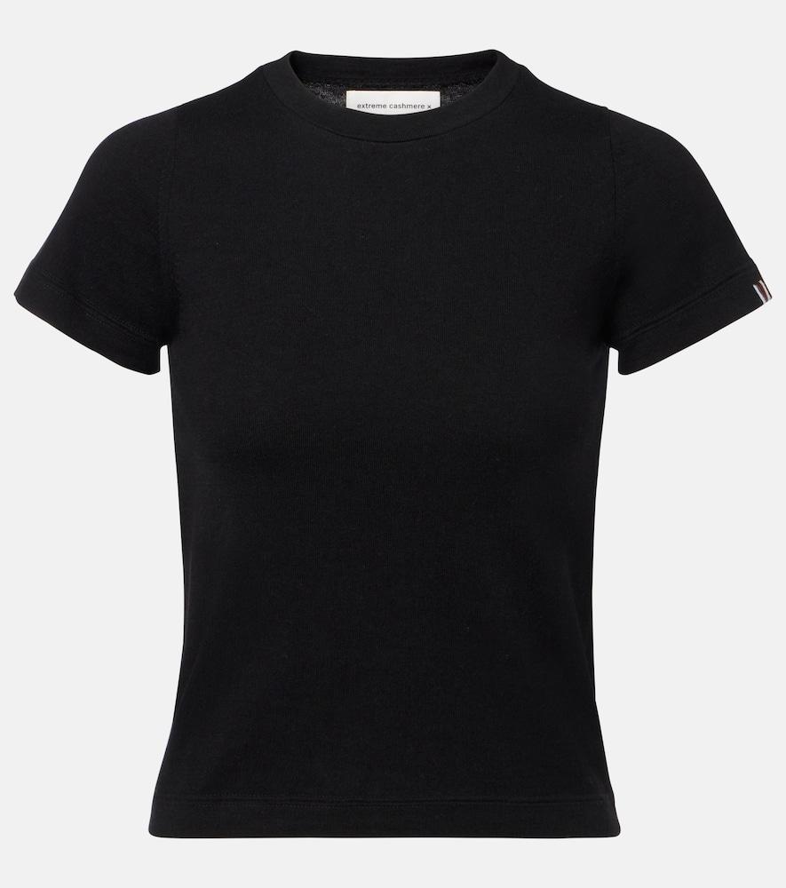 extreme cashmere n°257 america cotton and cashmere t-shirt