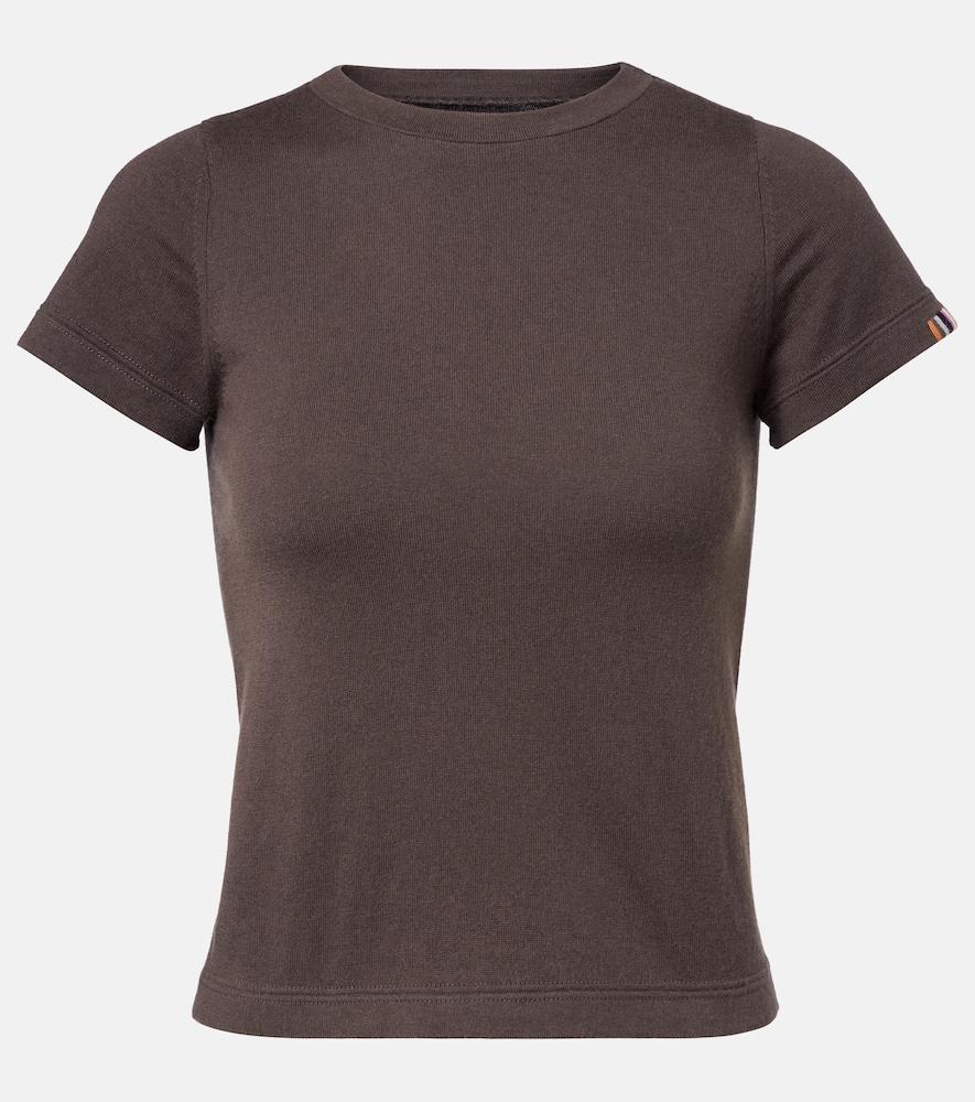 extreme cashmere n°292 america cotton and cashmere t-shirt
