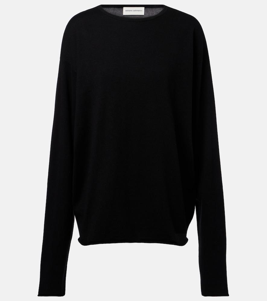 extreme cashmere n°347 aries cotton and cashmere sweater