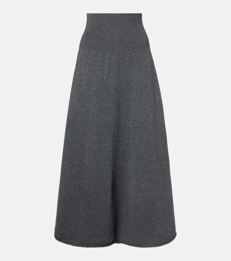 extreme cashmere n°388 ease cashmere-blend maxi skirt