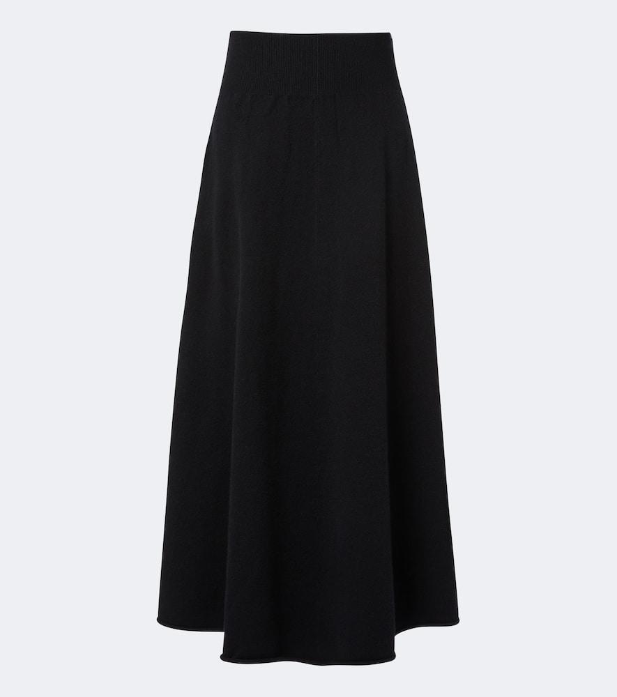 extreme cashmere n°498 grace cashmere-blend maxi skirt